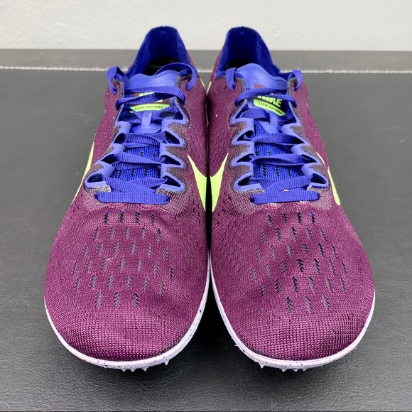 Nike Matumbo 3 Track Running Spikes Purple Volt - Picture 3 of 7